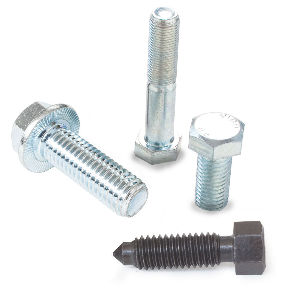 ﻿Hexagon head bolts and screws
