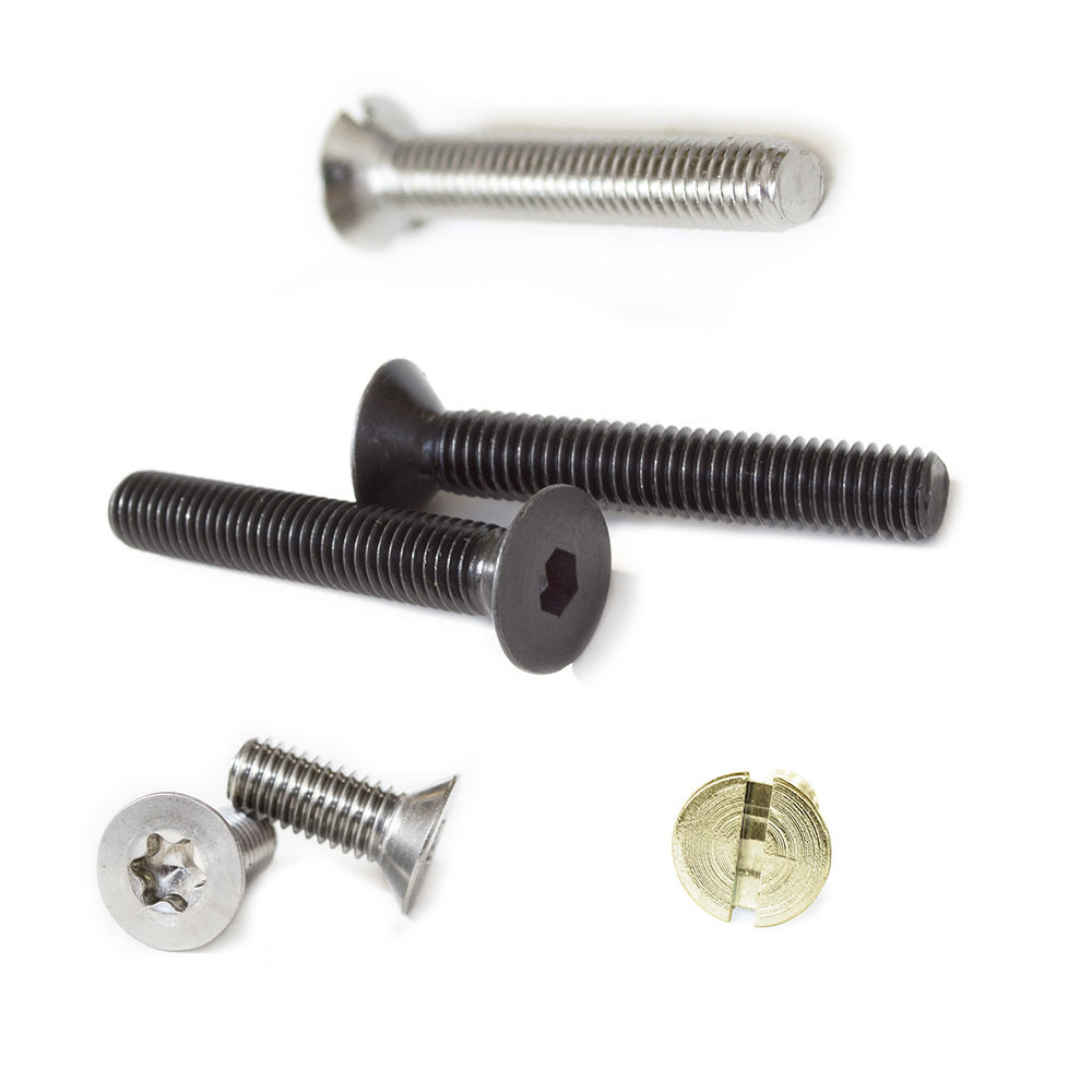 ﻿Countersunk head screws