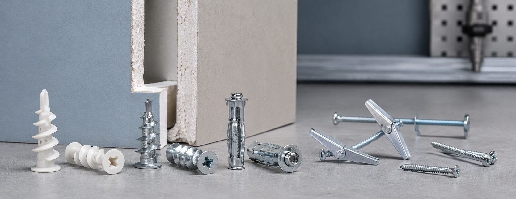 Drywall Anchors: Types, Load Capacity and Selection Criteria