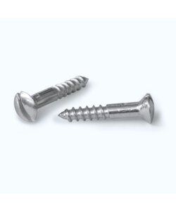 Slotted raised countersunk head wood screws DIN 95 UNI 703