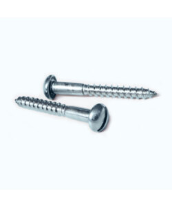 Slotted round head wood screws DIN 96 UNI 701