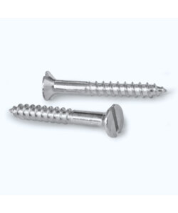 Slotted countersunk head wood screws DIN 97 UNI 702