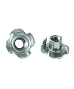 Tee nuts with pronge