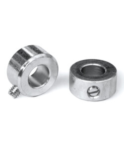 Adjusting rings light range with grub screw DIN 705 A