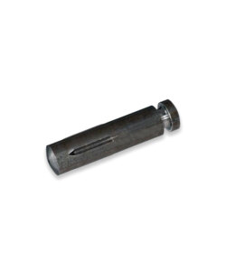 Grooved pin, half length grooved with gorge DIN 1469 C
