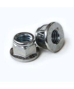 Prevailing torque type hexagon nuts with flange all metal nuts DIN 6927