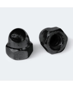 Hexagon domed cap nuts high type DIN 1587 UNI 5721