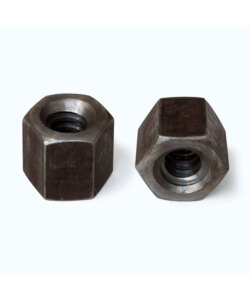 Hexagon nuts with trapezoidal thread
