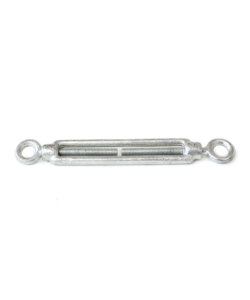 Tenditore aperto con due occhi DIN 1480 SP/OO