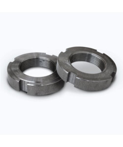 Slotted round nuts for hook spanner DIN 1804