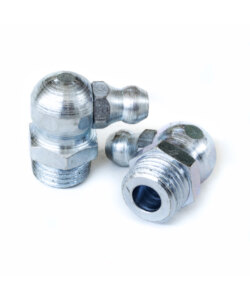 Ingrassatore dritto angolo a 90° passo metrico DIN 71412 C/M UNI 7663/C