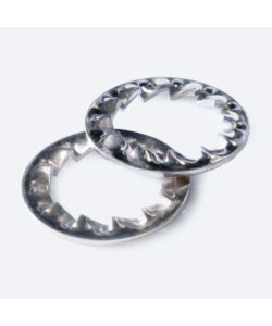 Serrated lock washers with internal teeth DIN 6798 I UNI 8842 I