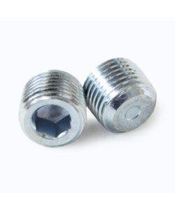 Hexagon socket pipe plugs with taper GAS pitch thread DIN 906