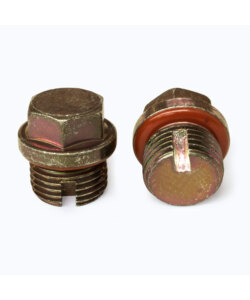 Hexagon head screw plugs with collar and vent DIN 5586 B
