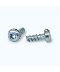 Screws for plastic with hexalobular socket