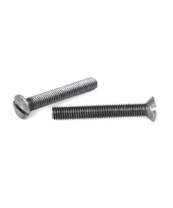 Slotted raised countersunk head screws DIN 964 UNI 6110 ISO 2010