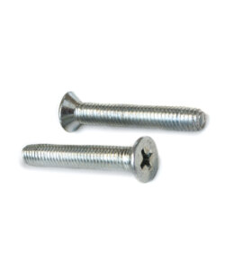 Cross recessed countersunk flat head trilobular screws DIN 7500 M