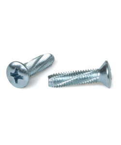 Thread cutting screws raised countersunk head with cross recess DIN 7516 E